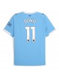 Manchester City Jeremy Doku #11 Replika Hemmakläder 2025-26 Kortärmad